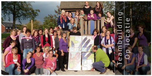 Teambuilding in Assen bij Duusk, zij brengt de
		mensen op een bijzondere verrassende wijze dichter bij elkaar.
	   